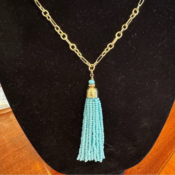 Lilly Pulitzer Beach Breeze Tassel Necklace - Picture 3 of 8